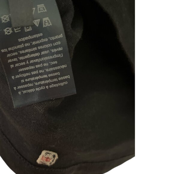 Vintage Y2K Tommy Hilfiger Flag Logo Oversized Tee – Black Red White – Women’s X - Picture 4 of 5